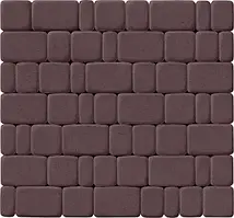 Тротуарна плитка старе місто 80 венге