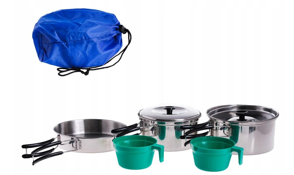 Набір посуду Sturm Mil-Tec з нержавіючої сталі на 2 персони, фото 1