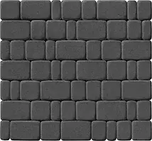 Тротуарна плитка старе місто 80 графіт