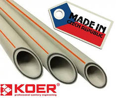 Поліпропіленова труба 20мм KOER Ekoplastik Fiber Basalt Plus 20x3.4