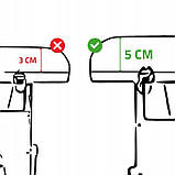 Алюмінієвий складаний масажний стіл Adele Aveno Life відтінки синього, фото 5