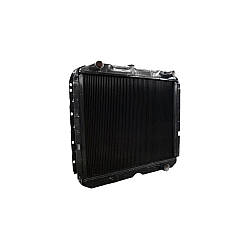 Радіатор Урал із дв. КАМАЗ мідний 4-рядний 4320-1301010