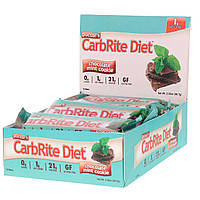 Universal Nutrition, Doctor's CarbRite Diet Bars, Chocolate Mint Cookie, 12 Bars, 2.00 oz (56.7 g) Each Киев