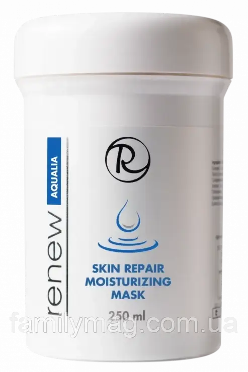 Маска екстразволоження і відновлення Skin Repair Moisturizing Mask AQUALIA RENEW Об'єм 250 мл