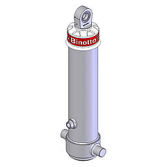 Гідроциліндр MF ANT 169-5-7128 RP-D1737 (фронтальний з вухом) BINOTTO