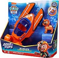 Щенячий патруль Аква автомобиль трансформер Зумы Paw Patrol Aqua Pups Zuma Transforming Lobster Vehicle