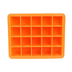 Кумує AI-820 куб 20 помаранчевих силіконових форм для льоду