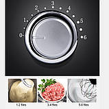 Кухонний тістоміс Zepline ZP-064 3200W багатофункціональний з 3 насадками планетарний міксер для дому, фото 4