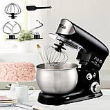 Кухонний тістоміс Zepline ZP-064 3200W багатофункціональний з 3 насадками планетарний міксер для дому, фото 10