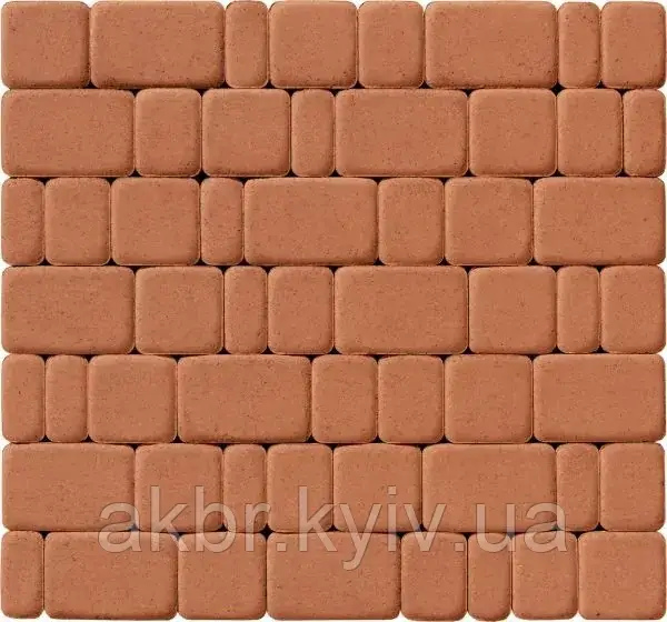 Тротуарна плитка старе місто 40 бурштин, фото 1