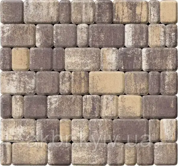 Тротуарна плитка старе місто 60 капучино, фото 1