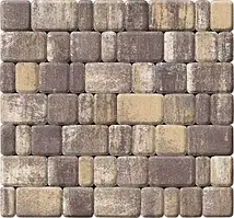 Тротуарна плитка старе місто 80 капучино