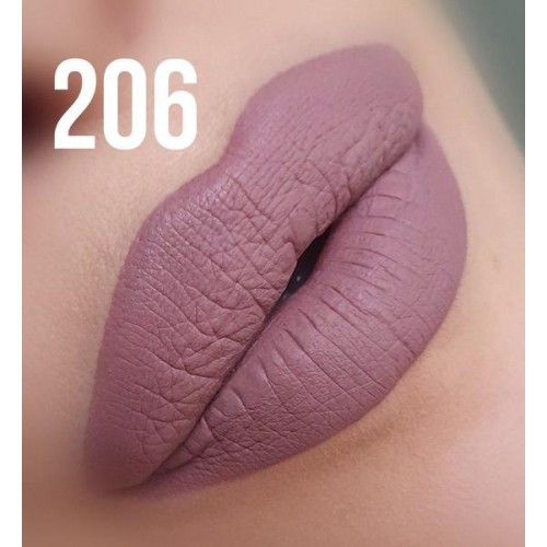 Рідка матова помада для губ 206 Справжня впевненість Make Up Farmasi