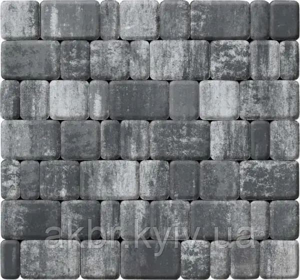 Тротуарна плитка старе місто 60 нуар, фото 1