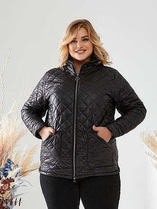 Стильна куртка, тканина "Плащівка" 52, 54, 56, 58, 60, 62 розмір 52, фото 1