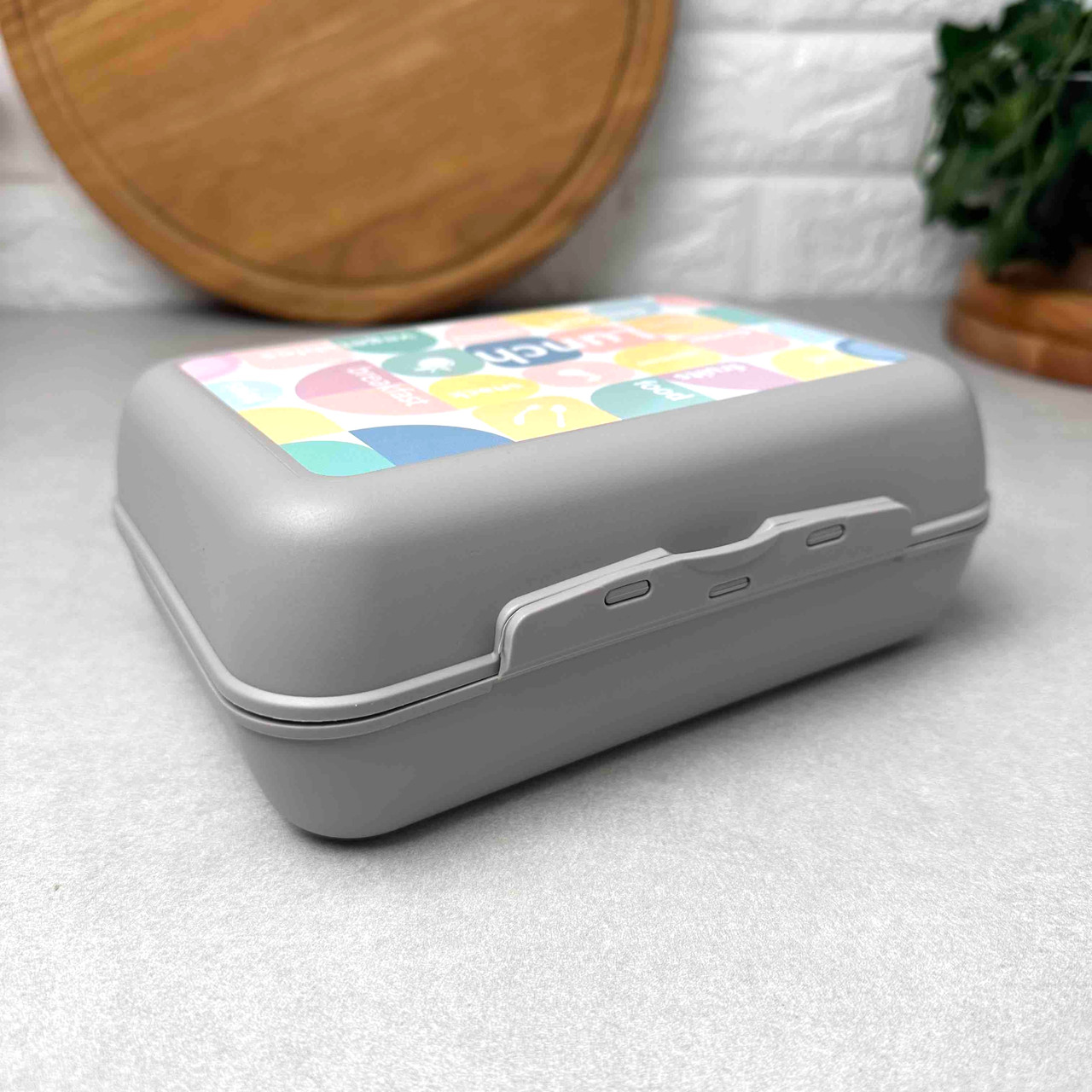 Пластикова бутербродниця (ланч-бокс) Какао Алеана, фото 1