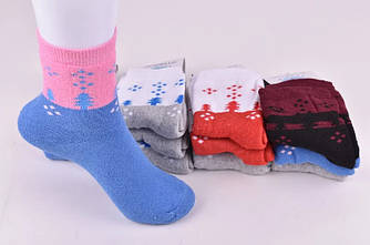 Жіночі шкарпетки "Mirabello" 12 пар в упаковці, 36-40 розмір, махрові, теплі