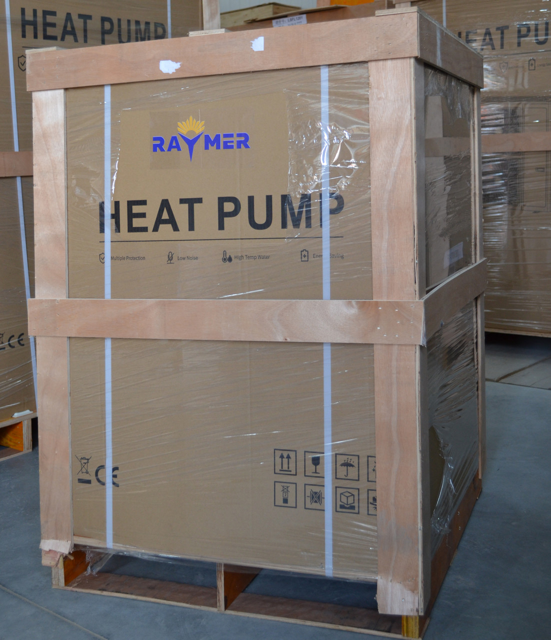 Геотермальный тепловой насос Вода-Вода RAY-33WW на 33 кВт (грунтовой), 380V - фото 3 - id-p1897385282