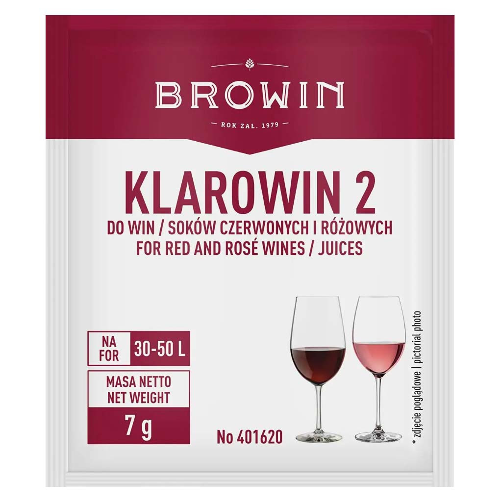 Browin Винный желатин Klarowin 2, 7г - фото 1 - id-p416046791