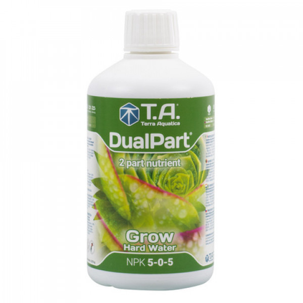 Dual Part Grow HardWater / Flora Duo Grow HW 0,5 ltr Terra Aquatica /GHE