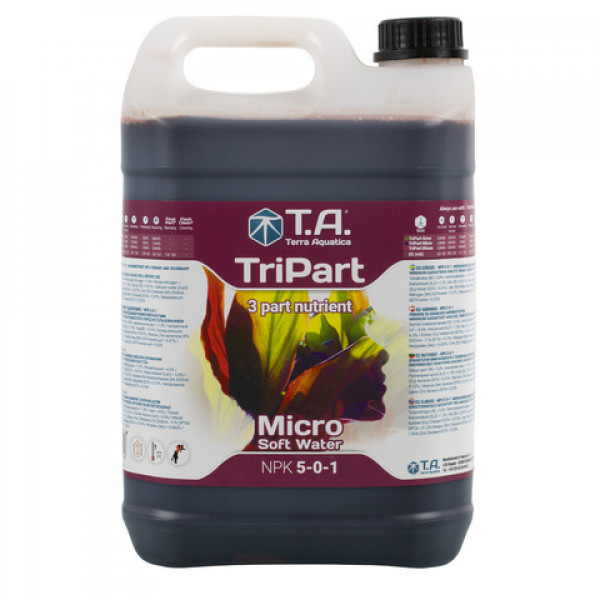 TriPart Micro SW / Flora Micro 5 ltr Terra Aquatica /GHE