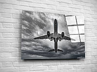 Картина на стекле "Самолет"