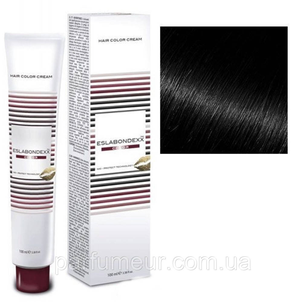 ESLABONDEXX COLOR Фарба для волосся 1 чорний 100 мл, фото 1