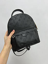 Жіночий стильний рюкзак Louis Vuitton Palm Springs Backpack Total Black (чорний) KIS01119 міський рюкзак LV