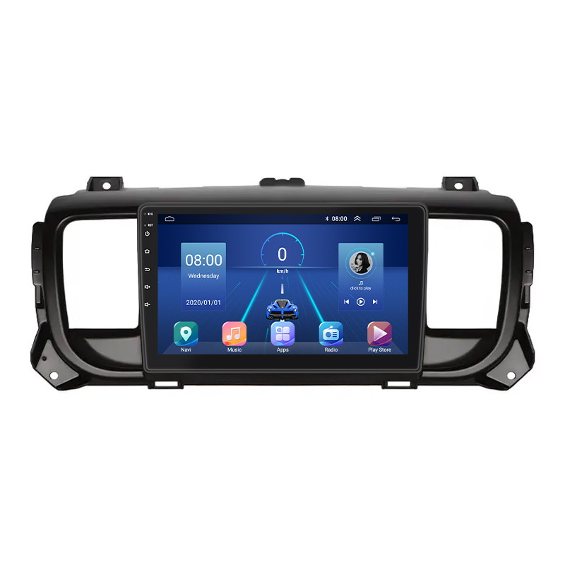 Стандартне радіо Леско для експерта Peugeot III 2016-N.V. Екран 9 "4/64GB 4G Wi-Fi GPS TOP, фото 1