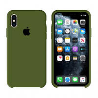 Чохол — накладка для IPhone Xs Max/  бампер на айфон Xs Max/Soft Case/Pine forest green