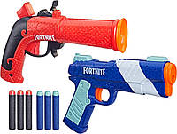 Набор из 2 Бластеров Нерф Фортнайт NERF Fortnite Dual Pack Blasters Flint-Knock and LP F6243