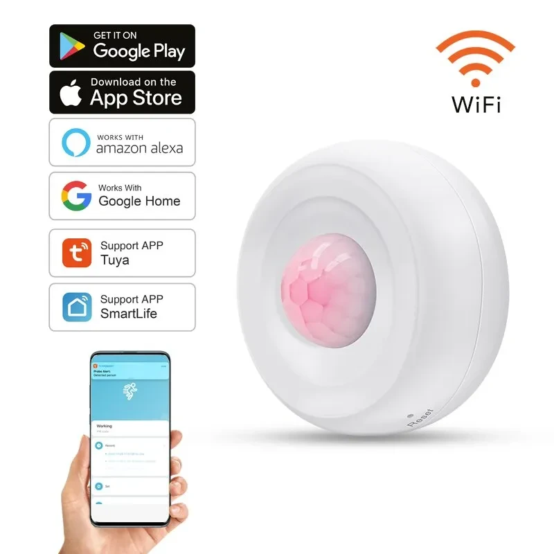 Wi-fi датчик руху Tuya Smart Life