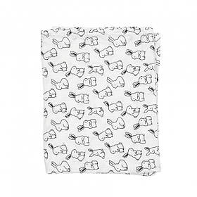 Пелюшка Twins муслінова 130х100 2-х шарова, Rabbits