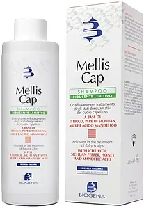 Шампунь пом'якшувальний шампунь Biogena Mellis Cap Reducing And Soothing Shampoo, 200 мл