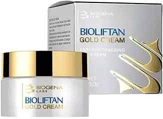 Крем омолоджуючий для обличчя з SPF30 Biogena Bioliftan Gold Cream, 50 ml