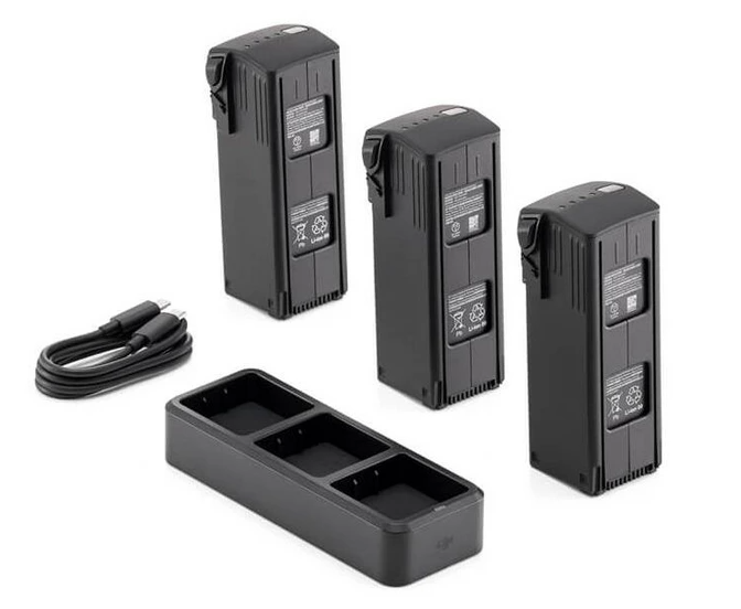 Комплект акумуляторів DJI Mavic 3 Enterprise Battery Kit (3×5000 мА·год + хаб зарядки)