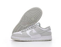 Кроссовки Nike SB Dunk Vast Grey мужские серые Найк СБ Данк Кроссовки подростковые женские светло серые