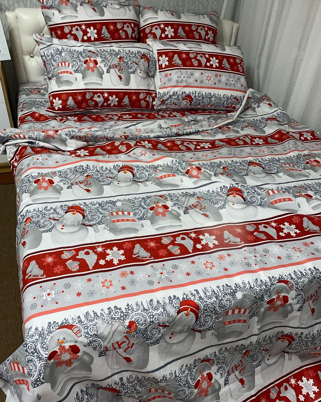 Постільна білизна бязь Сніговички
