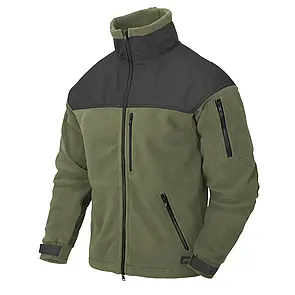 Тактична флісова кофта Helikon-Tex Classic Army Jacket/ Чоловіча кофта для військових/ Армійська кофта хакі