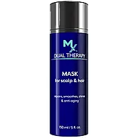 Восстанавливающая антивозрастная маска для волос и кожи головы Mediceuticals MX Dual Therapy Mask 150ml