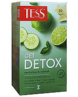 Чай TESS Get detox зеленый байховый с добавлением оолонга 20 пак (56586)