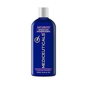 Шампунь жіночий проти випадіння та потоншення тонкого волосся Mediceuticals Saturate Shampoo 250 ml