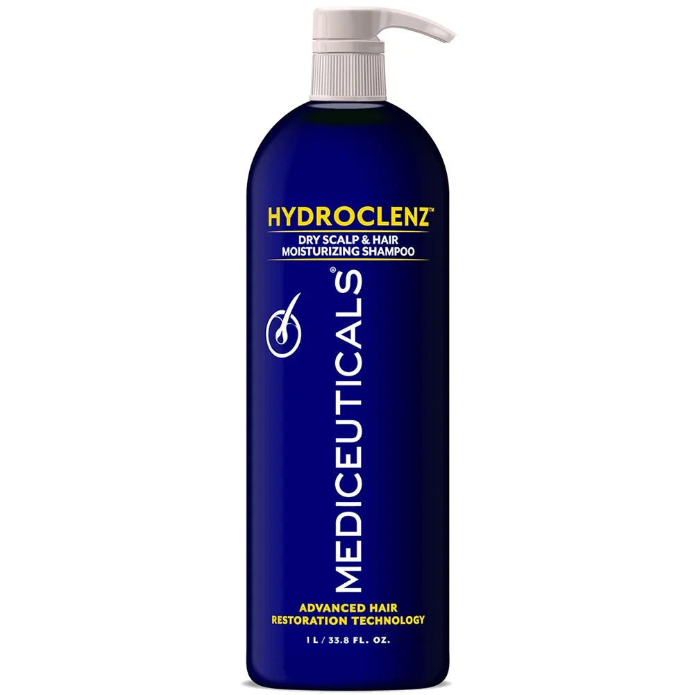 Шампунь проти випадіння та стоншення волосся у чоловіків - Mediceuticals Hydroclenz Shampoo (для сухого волосся/шкіри) 1000ml
