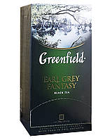 Чай Greenfield Earl Grey Fantasy черный с ароматом бергамота в пакетиках 25 шт х 2 г (700)