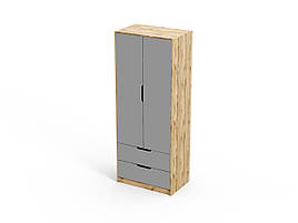 Шафа  в дитячу кімнату Teenager корпус тахо/сірий Viorina-Deko