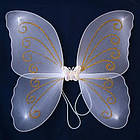 Крила Метелики середні 40х40см білі