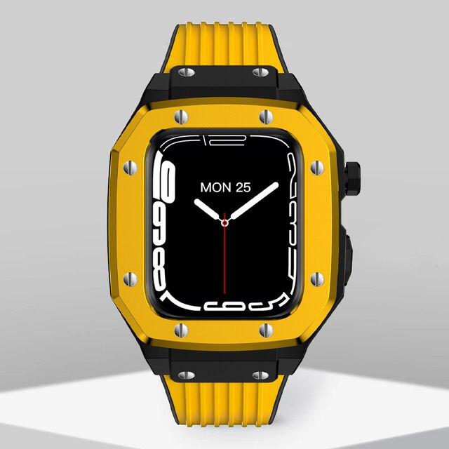 Чохол Case Band for Apple Watch 42/44/45 Gold Black