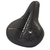 Універсальне сідло для велосипеда AL-6401 (22х17.5см) Чорний