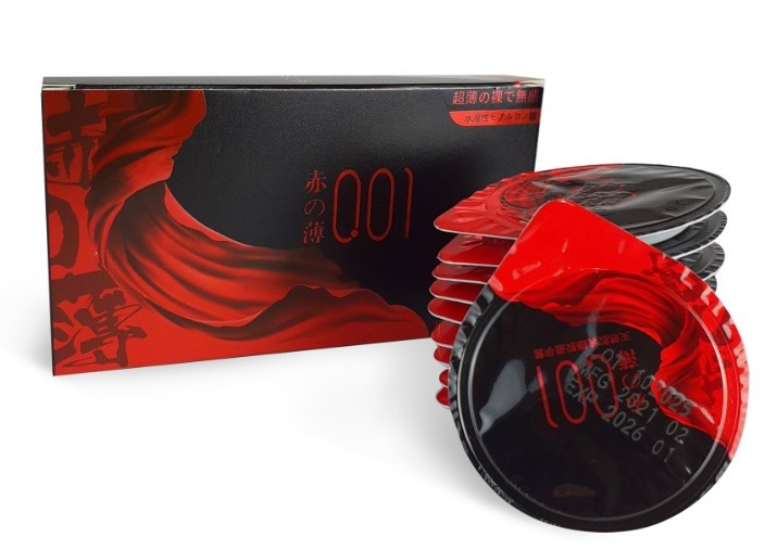 Презервативи OLO ультратонкі 001 з гіалуроновим мастилом (по 1 шт.), фото 1