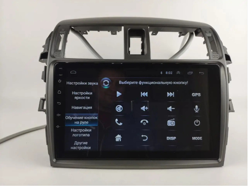 Універсальна магнітола TOYOTA 2+16 GB Android 10.1сенсорний дисплей